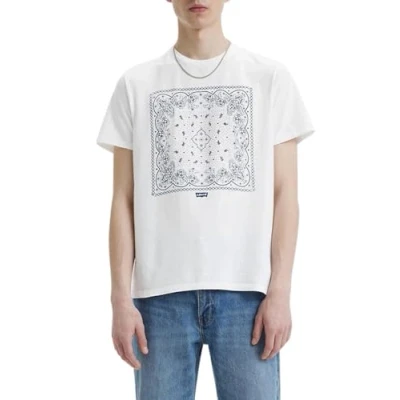 Image de Levi&#039;s Graphic Crewneck Bw FILL SSNL Tshirt imprimé, Homme, Taille: Small, t extension rumb
