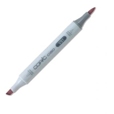 Image de COPIC Ciao V91, Pale Grape, Twin Marker avec une pointe de largeur moyenne et Brush