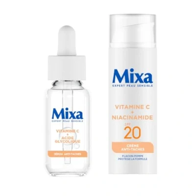 Image de Mixa Routine sérum + fluide à la Vitamine C