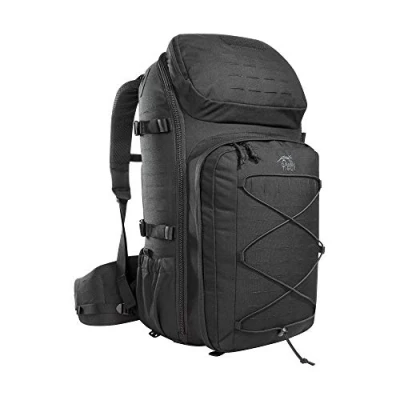 Image de Tasmanian Tiger TT Modular Trooper Pack MK II 55 litres Sac à Dos de randonnée Militaire pour Homme Compatible Molle l&#039;extérieur, Bushcraft, Trekking (Noir)