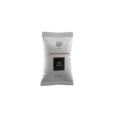 Image de Lollo Café dosettes Passion Espresso noir compatible Nespresso (100)