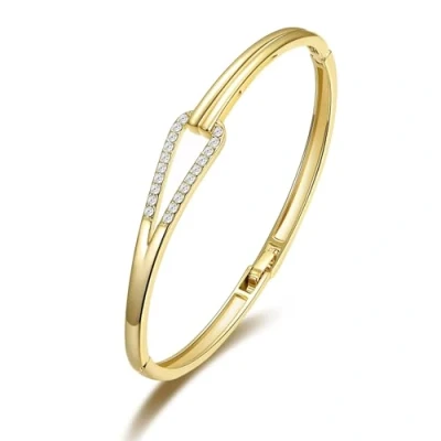 Image de Philip Jones Bracelet à maillons plaqué Or créé avec des Cristaux Zircondia®