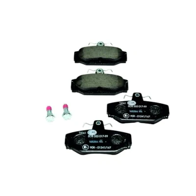 Image de HELLA 8DB 355 017 991 Jeu de plaquettes frein non préparé pour indicateur d&#039;usure avec vis d&#039;étrier VOLVO: XC70 I Cross Country, V70