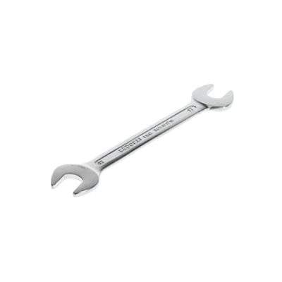 Image de GEDORE R05101719 Clé à fourche double Acier chrome vanadium satiné mat, chromé