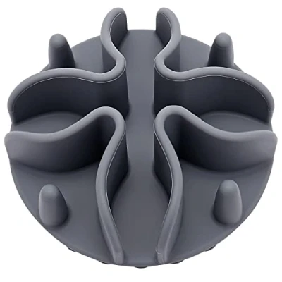 Image de Gamelle Anti Glouton Chien,Doweiss Slow Feeder pour Animaux Chat/Chien en Silicone Différent Taille de Bol