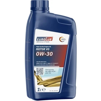 Image de Eurolub Huile Moteur SAE 0W vO 30 l
