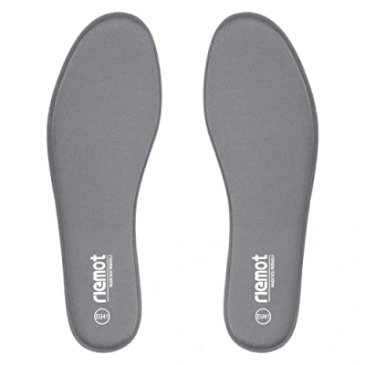 Image de Riemot Memory Foam Komfort Einlegesohlen, Semelle intérieure Unisexe, Grau