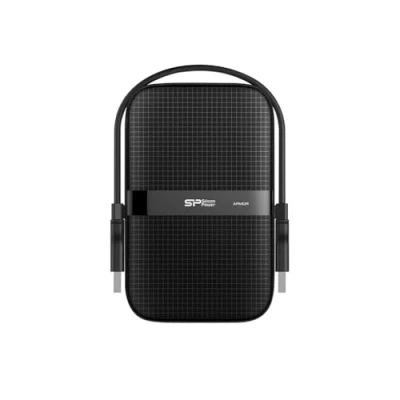 Image de Silicon Power Armor A60 disque dur externe 1 To 2.5 USB Type A 3.2 Gen (3.1 1) Noir Neuf