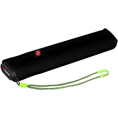 Image de Doppler Mixte Adulte, Knirps US.050 ultra light slim manual neon, Noir, Taille Unique