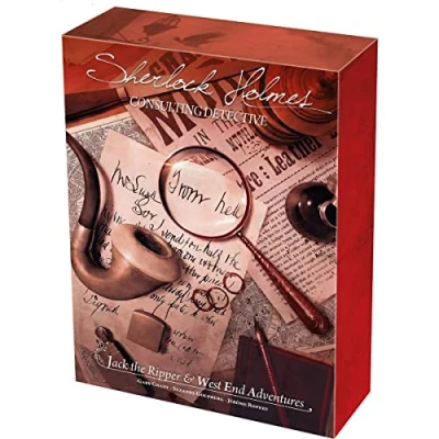 Image de Asmodee Editions Sherlock Holmes Consulting Detective : Jack The Ripper et de West End Aventures Version Anglaise