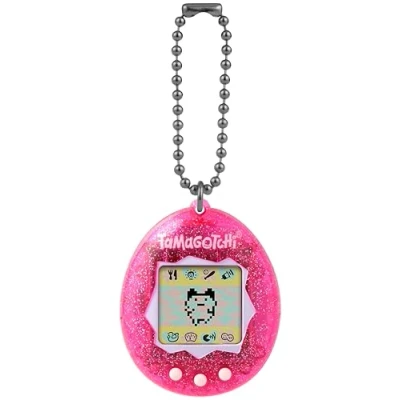 Image de Bandai Tamagotchi Original Color Collection Pink Animal électronique virtuel avec écran Couleur Jouet interactif en Français Rose Enfant 8 Ans et + 46007