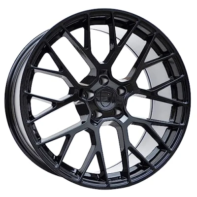 Image de JEU DE 4 JANTES, PDW 998 20x9 5x112 ET26 BL noir