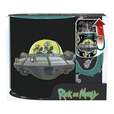 Image de ABYSTYLE RICK AND MORTY Mug thermo réactif Vaisseau