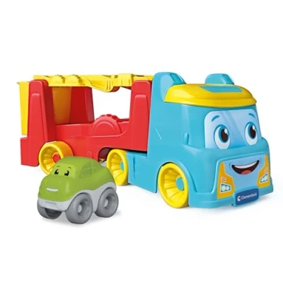 Image de Clementoni Car Transporter, Jouet D&#039;Apprentisage Sensoriels, Multicolore, pour Enfants 17892, Multicolor