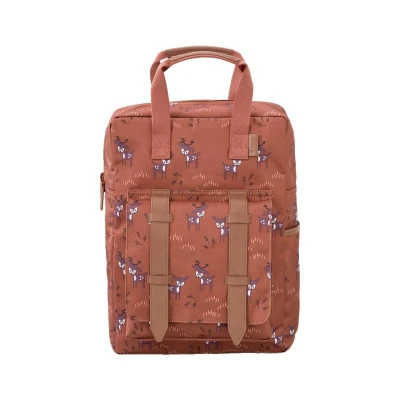 Image de Sac à dos d&#039;école faon brun ambré