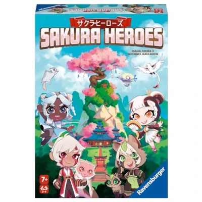 Image de Ravensburger Sakura Heroes Jeu d&#039;ambiance, de rapidité et dés en simultané 2 à 4 Joueurs dès 7 Ans (Multilingue Français Inclus) 20957