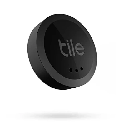 Image de Tile Sticker (2022) Localisateur d’article Bluetooth, Portée de 45 m, compatible avec Alexa, Google Smart Home, iOS et Android, Noir