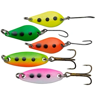 Image de Ron Thompson Trout Pack in Box, 5 pcs 1 Cuiller ondulante