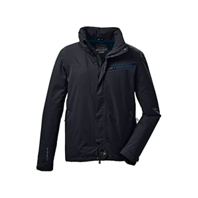 Image de Killtec Men&#039;s Veste fonctionnelle avec capuche enroulable, compressible KOS 26 MN JCKT, dark navy, XL, 38288 000