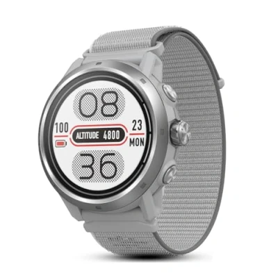 Image de COROS APEX 2 Pro Montre GPS Outdoor, 1.3 Pouce, Saphire, Titane, 24 Jours Batterie, bi fréquence, Navigation au Poignet, Cartes Hors Ligne, Fréquence Cardiaque, Mesure du Sommeil, Gris