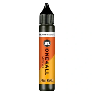 Image de Recharge Molotow Refill One4All Pour marqueur permanent 30 ml Signal Black