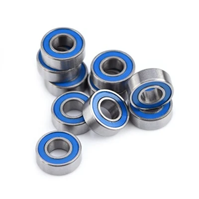 Image de TOPINCN Lot De 10 Roulements à Billes Miniatures En Acier Double Blindage 5 x 11 4 mm