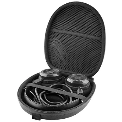 Image de Linkidea Casque Coque pour Grado SR80 Sr80e SR80i SR60 SR60i Sr60e, RS2 RS1 RS2i Rs1i Rs2e Rs1e SR125 Sr225 Sr325 PS500 Noir