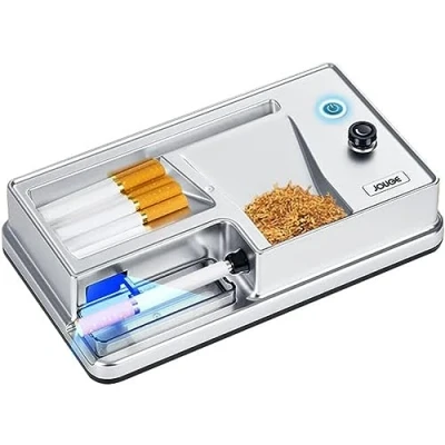 Image de ZCBYBT Electric Automatic Rolling Machine Household Cigarette Injector Portable Tobacco Rechargeable Rolling,Inductive Power Off,6.5mm