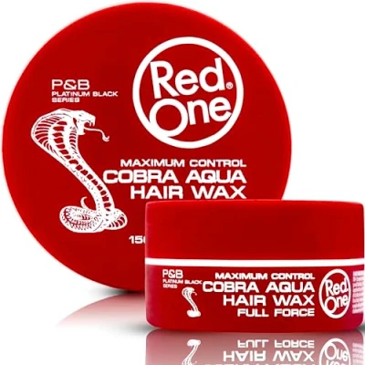 Image de Redone Cire Aqua Hair Full Force Cobra 150 ml l Gel Pour Les Cheveux Ultra tenue Hommes et Femmes Contrôle Maximum
