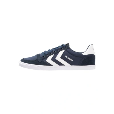 Image de Hummel Slimmer Stadil Baskets basses, Taille: 38, Dress blue/white Cuir et textile