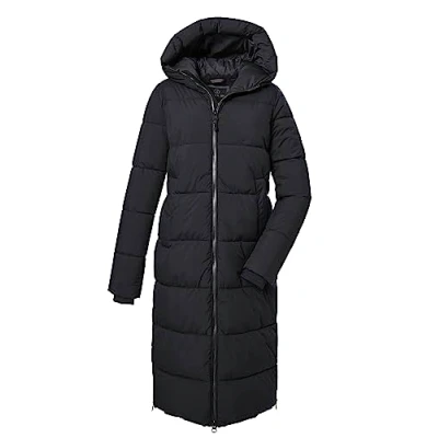 Image de G.I.G.A. DX Women&#039;s Gw 50 Wmn Qltd Manteau Matelassé Avec Capuche Fonctionnel Est Hydrofuge, Noir, 40 EU