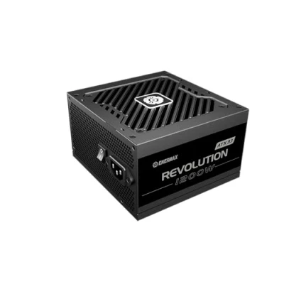 Image de ENERMAX Revolution ATX 3.1 1200 W Bloc d&#039;alimentation PC entièrement modulaire PCIe 5.1 80 Plus Gold ventilateur semi 120 mm Condensateur 105 C jap ERS1200EWT V2