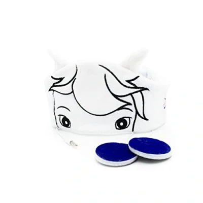 Image de Bibi&amp;Tina Casque Bandeau pour Enfant avec Sabrina Le Dessin animé Confortable grâce à la Polaire Douce, Pas de Pression sur Les Oreilles Limitation du Volume Idéal Voyages (Blanc)