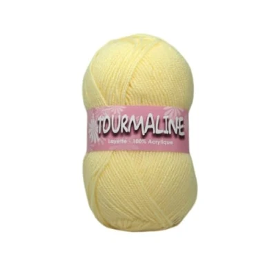 Image de Distrifil Pelote de laine à tricoter TOURMALINE Jaune 1151