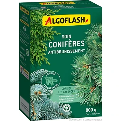 Image de ALGOFLASH Soin Conifères Anti brunissement, Corrige les Carences, 800 g, ACOBRU800N