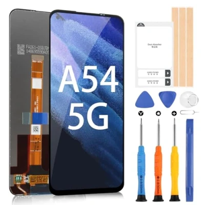Image de ARSSLY Écran LCD pour Oppo A54 5G A74 CPH2263 CPH2197 Digitizer Touch Remplacement Assembly avec outils (noir, 6,5&quot;)