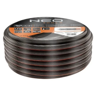 Image de NEO TOOLS Tuyau d&#039;arrosage professionnel 6 plis, 1/2 &quot;ou 3/4&quot; PVC, renforcé de polyester croisé et tricot Food Safe: convient à l&#039;eau potable différents modèles