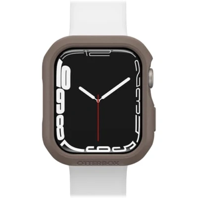 Image de OtterBox All Day Bumper pour Apple Watch Series 9/8/7 45mm, Antichoc, Anti Chute, élégant étui de Protection Watch, protège l&#039;écran et Les Bords, Beige Clair