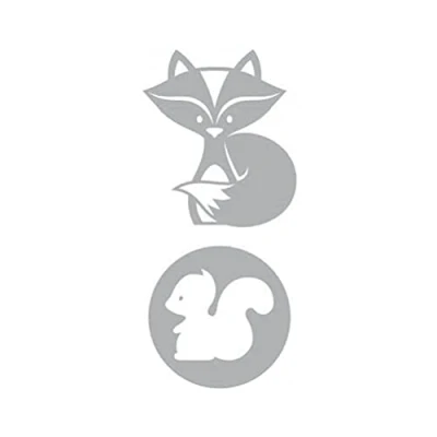 Image de Artemio Dies Renard Set de 2 Matrices Découpe, Autre, Argent, 8 x 1 22 cm 18050023