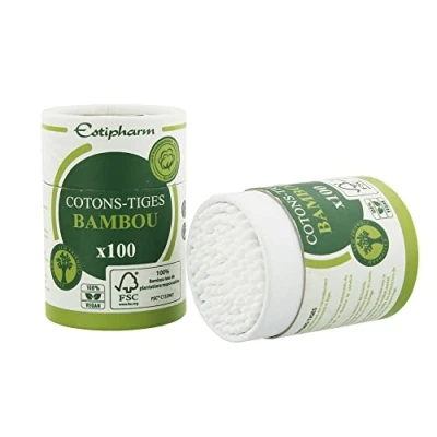 Image de Estipharm Cotons Tiges Bambou 100 Pièces