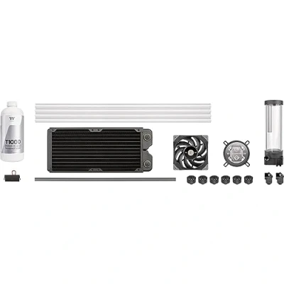 Image de Thermaltake Pacific TOUGH C240 Processeur Kit de refroidissement du liquide 12 cm Noir Neuf