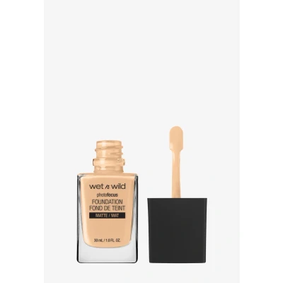 Image de WET N WILD Photo Focus Foundation Matte Fond de teint, Taille: 30 ml, Soft beige