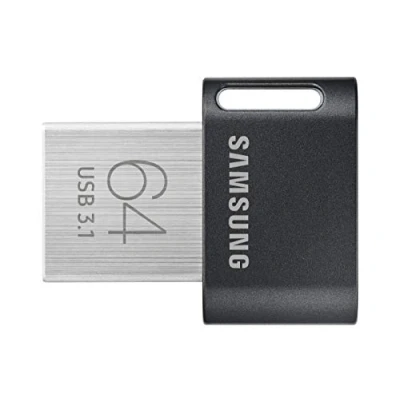 Image de Samsung MUF 64AB lecteur USB flash 64 Go Type A 3.2 Gen 1 (3.1 1) Noir, Acier inoxydable Neuf
