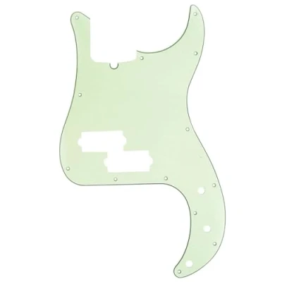 Image de Musiclily Pro Pickguard 13 trous style moderne P Basse pour Precision Basse, 3 plis Vert Menthe