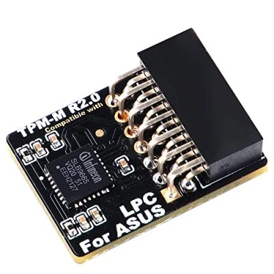 Image de NewHail Module TPM2.0 LPC 14 Broches Win11 avec Infineon SLB9665 pour Carte mère ASUS Compatible TPM M R2.0