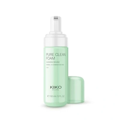 Image de KIKO Milano PURE Clean FOAM Nettoyant visage, Femme, Taille: 150 ml,