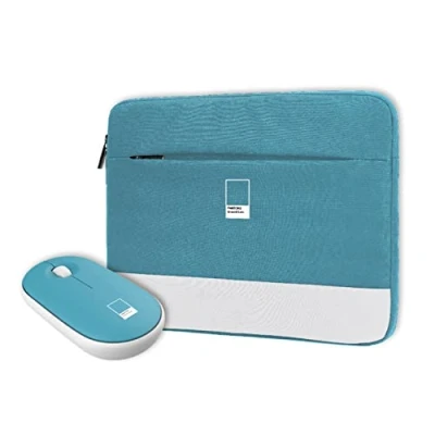 Image de Housse pour ordinateur portable CELLY 15,6 pouces Bleu clair Légère et durable