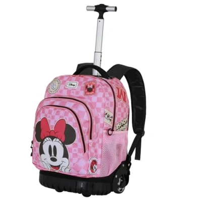 Image de Sac à dos roulettes Disney Minnie Mouse Journey Rose Taille Unique Primaire