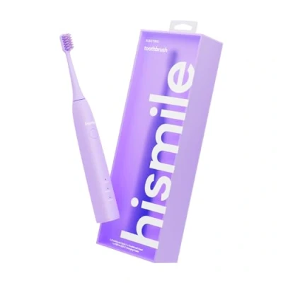 Image de HISMILE Brosse à dents électrique, 3 modes de brossage, minuterie intelligente, rechargeable, poils doux effilés, mode mémoire (violet)
