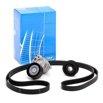Image de SKF VKMA 38020 Jeu de courroies trapézoïdales à nervures MERCEDES BENZ: Classe ML, E Berline, C Break